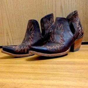 Ariat wester booties brown